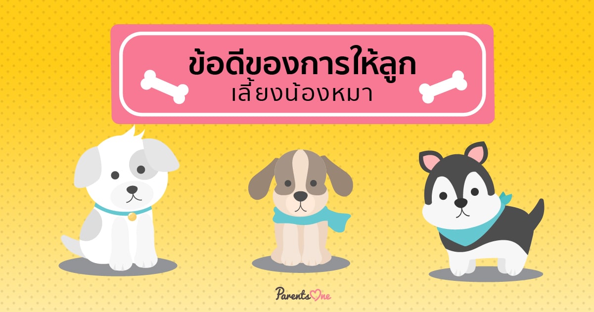 6 ข้อดี ของการให้ลูกเลี้ยงน้องหมา